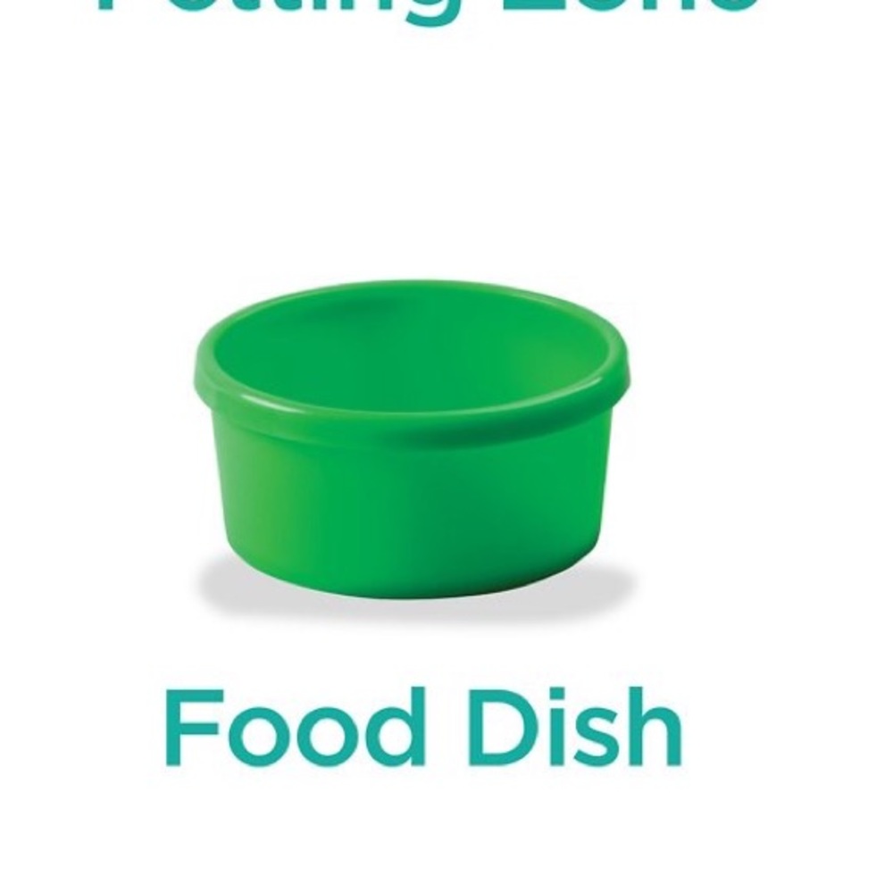 Kaytee CritterTrail Small Green Food Dish